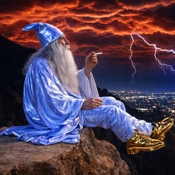 Smoking Wizard