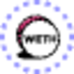 Price of Wrapped Aave Ethereum WETH (24h)