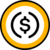 Staked USD Coin Logo