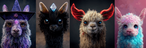 Bannière The Llamas