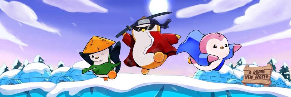 Bannière Pudgy Penguins