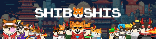 Bannière THE SHIBOSHIS