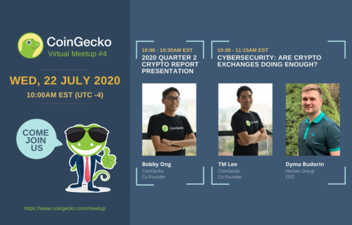 Cybersecurity In The Crypto Industry | CoinGecko Virtual Meetup #4